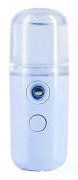 Ansiktsspray Nano Mist USB Uppladdningsbar Bärbar Vattenpåfyllare Cool Mist Maker Fogger Ansiktsvård Handhållen Mini Luftfuktare blue