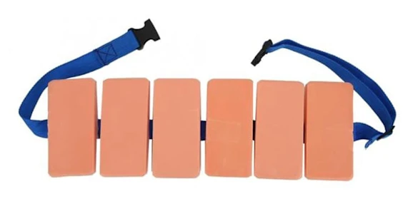Simträningsbälte,EVA Foam Swim midjebälte Back Float Kickboard Flotation Belt