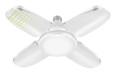 1st E27 LED-lampa LED-glödlampa 28W LED-ljuslampa AC 85-265V Vikbara fläktbladsbelysning för Livi
