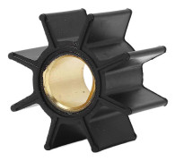 8-bladig vattenpumpimpeller i neopren med kopparnav 18?3245 för 5?10 hk utombordsmotorer