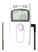 USB temperatur- och luftfuktighetsdatalogger 16000 punkters rekordkapacitet PDF-rapport