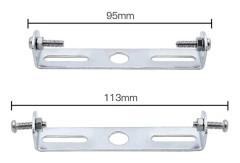 Starlight - 4-pack taklampa fäste 90mm pendellampa tillbehör takkronor taklampa basplatta taklampa