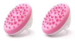2 ST Anti-cellulit Kroppsmassageborste Som Fungerar Som En Avkopplande Lugnande Massage För Bad Spa Tid. Rosa
