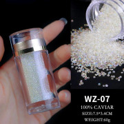 Nagelkonst Tillbehör Fairy Beads, Nagelkonst AB Mikro Pärlor Flaska 35g