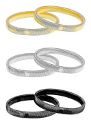3 par ärmar: halkfria skjortärmar, strumpeband, elastiska metallarmbandsärmar, silver, guld, svart.