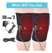 Heating Knee Pads Knee Brace Support Pads Thermal Heat Therapy Wrap Ho