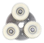 Ebike Växel Koppling Motor Växel Koppling Kit 36 Tänder för 500W Elcykel Nylon Växlar Motor Växel Koppling Kit