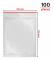 Transparent plastpåse 100x150mm Påse Förpackning med 100 Zip Lock Påsar Plastpåse I Pålitlig Liten Transparent Påse I Polyetenpåsar för Organisering