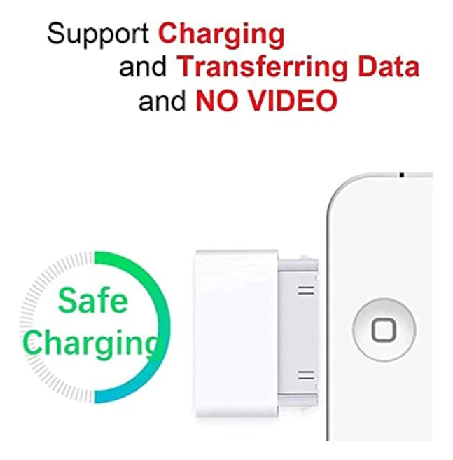 Lightning Till 30 Pin Adapter Hane Till 8- -pin Hona Kontakt Omvandlare Med Iphone