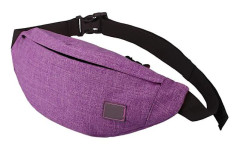 Resor och fritid - Herr- och damplånböcker med blixtlåsfack är lämpliga för löpning, träning purple