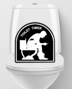 Toalett Timglas Timer, 5 Minuters Dekorativ Timglas Timer, Kreativ Manlig Timglas Toalett Timer, Toalett Träningstimer, för Kök, Borsta Tänder