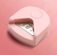 Hörnrundare R4 (4mm) Hörnstans Verktyg Laminerade Kort Kartong Scrapbooking Fotokort Pappersklippning DIY Hantverk (LGL) Pink