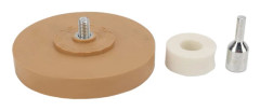Eraser Wheel Rubber Car Paint Air Pneumatic Removal Tool Kit for Glue Sticker Decal