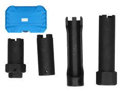 4ST Injektorsocket Set 25 mm / 27 mm / 29 mm / 30 mm Demonteringsverktyg Underhåll av fordon