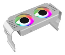 Stationär Minneskylare 5V 3PIN ARGB 4Pin PWM Kylfläkt med Fäste Enkel Installation för PC Gaming Kylfläns