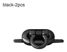 Vrid Lås Twist Locks SVART 2ST 2ST black 2pcs-2pcs