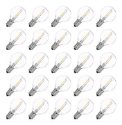 25st Led G40 E14 ersättningslampor 0,6w 2700k Led glödlampa