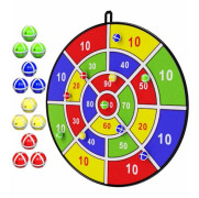 29 Stor Darttavla för Barn med Klisterbollar - Inomhus Utomhus Leksak för Fester för Pojkar & Flickor 3-12 År Multicolor 100 Scores