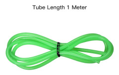 Green Silicone Hose Food Grade Silicone Rubber Tubing Flexible Hose Water Pipe for Pump Transfer Food Machinery Connection Pipe, 2mm ID x 4mm OD