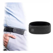 BeltBro Titanium Elastiskt Bälte Utan Spänne För Män - Passar 1,5 Tums Bälteshällor Komfort S-S S Black