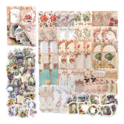 100PCS Scrapbooking-klistermärke Vintage Fjäril Scrapbooking Dekorativt Papper Scrapbooking Tillbehör Na