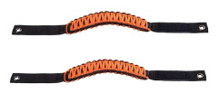 Paracord-handtag för 2021 2022 tillbehör, set med 2 (orange)