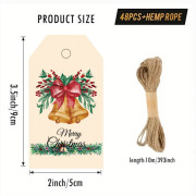 Julkort, Jul DIY-kort, Julklappsetiketter