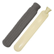 Lång Termosflaska med Lock - Mörkgrå - 72cm x 12cm, Stor 2L