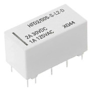 5V Spole Bistabilt Låsrelä DPDT 2A 30VDC 1A 125VAC HFD2/005-S-L2-D Relä