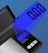 Bärbar Mini Pocket Digital Smyckesvåg med Bakgrundsbelyst LCD-skärm, 500 till 0,01 Gram Skala, Guld Smyckesvåg Matvåg