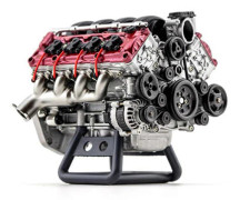 Komplett Intern Förbrännings V8 Motormodell Kit För RC Bilar Motor Intern Förbränning Vattenpump