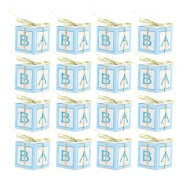 25 Set Baby Shower Presentaskar Baby Shower Party Favörer Godisaskar med Kort