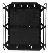 Metallisk Bagagehållare Takräcke Svart Tillbehör för TRX6 G63 1/10 RC Crawler Bil