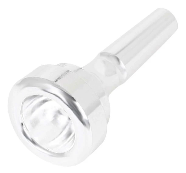 B♭ Kornett Munstycke Silverpläterat Munstycke Mässing 4b Munstycke Blåsinstrument Tillbehör