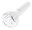 B♭ Kornett Munstycke Silverpläterat Munstycke Mässing 4b Munstycke Blåsinstrument Tillbehör