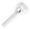 B♭ Kornett Munstycke Silverpläterat Munstycke Mässing 4b Munstycke Blåsinstrument Tillbehör