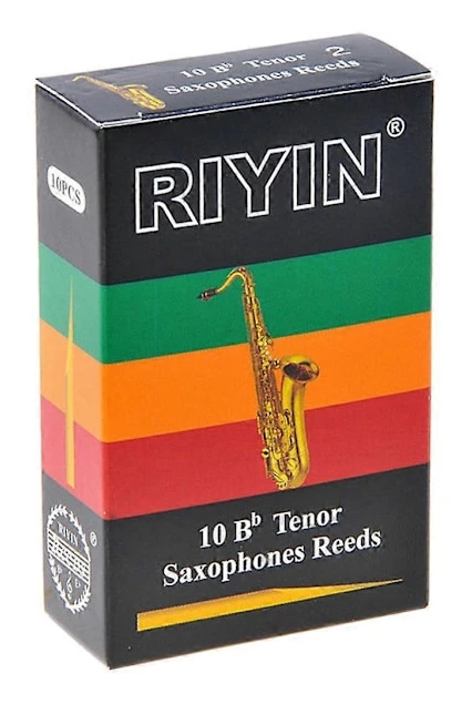 10-pack Professionella Saxofonblad Bb-ton med Styrka 1.5-4.0