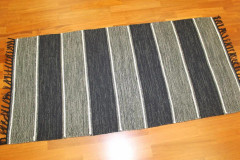 Trasmatta - Julia (grå) (Storlek: 75 x 150 cm)