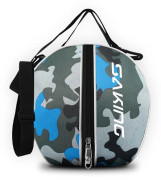 Basketboll Förvaringsryggsäck Axel Fotbollsväska KAMOUFLAGE camouflage blue