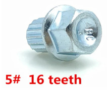 1 st Ny Stöldskydd Hjulbult Mutter Nyckel Adapter #0 till #9 för VW Golf Tourer Passat för Audi A4 A6 A8 TT 8D0 601 139F~00485