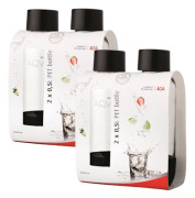 4-pack AGA AQVIA \"on-the-go\" 0,5L, PET-flaska (Svart) BF 2026[RM]