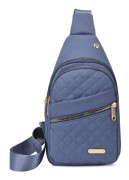 Dam Sling Bag Crossbody Väska BLÅ blue