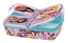 DISNEY PRINCESS Lunchlåda med flera fack, 18x13 cm