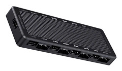Fläkt- och belysningskontrollerhubb med 5V 3Pin ARGB 4Pin PWM för PC-moddning