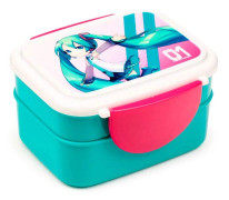Hatsune Miku matlåda + bestick