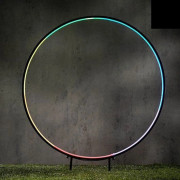 NEONLJUS FÖR TRÄDGÅRD, Ø90CM, JUL, LAMPOR