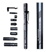 Taktisk penna i aluminiumlegering Multifunktionell försvarspenna Bilflyktpenna EDC Taktisk penna Överlevnadsverktyg