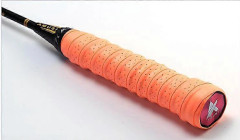Tennisgrepp Klibbigt Tennisracket Grepptejp Absorberande Halkfritt Tennis Overgrip (orange)
