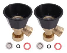Justerbart dimmunstycksset Koppar Plast Stor Dimm Fin Dimm Vattenspray Sprinkler