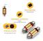 c5w canbus 36mm röd led SV8.5 2-pack 12v Röd